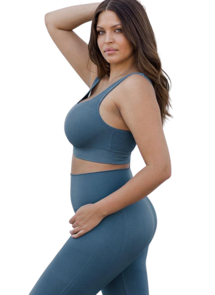 Shop Blanqi Everyday Ribbed Seamless Bralette