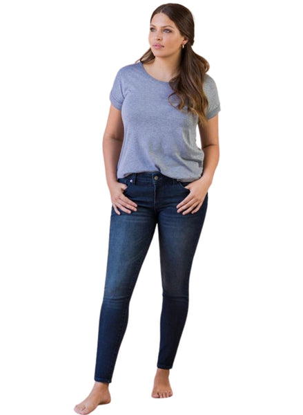 Mums & Bumps Blanqi Postpartum Support Skinny Jeans Light Wash