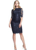 Gigi Lace Maternity Dress - Navy - Mums and Bumps