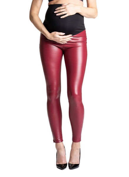 Burgundy red leggings BNWT Brand: Mondetta Size - Depop