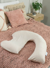 Pregnancy, Support and Feeding Pillow - Beige Marl - Mums and Bumps