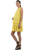 Ruffle Maternity Dress - Yellow - Mums and Bumps