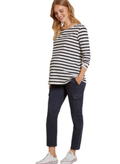 Stretch Maternity Cargo Pants - Navy - Mums and Bumps