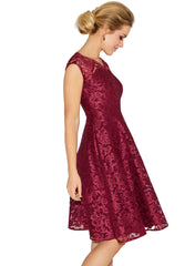 Paris Dress - Scarlet Red