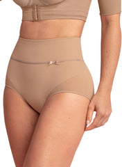 High-Waisted Classic Smoothing Brief - Nude