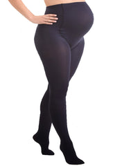 60Den Maternity Tights - Navy - Mums and Bumps