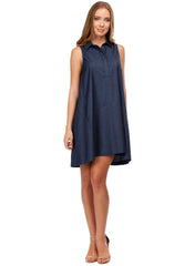 Narciso Maternity Dress - Jeans Blue