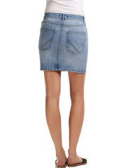 Paige Denim Maternity Skirt - Light Wash