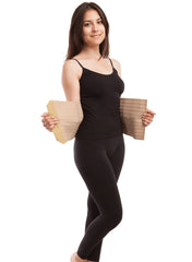 Abdominal Binder - Breathable Medium Support - Beige - Mums and Bumps