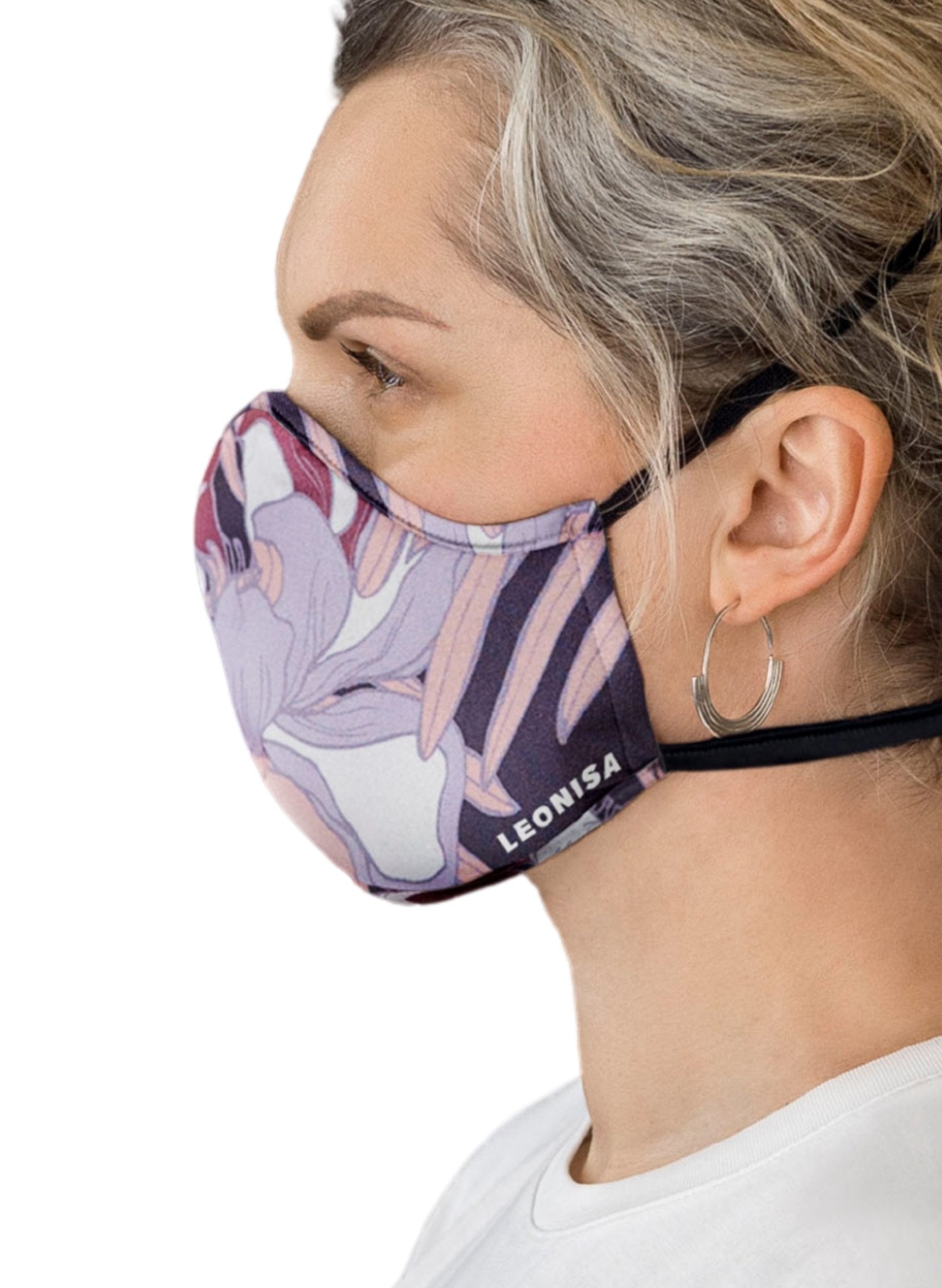 Adult’s Face Mask – Triple-Layered Protection, Anti-Fluid and Antibacterial Technology - Purple - Mums and Bumps