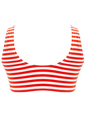 Alba Red Striped Bikini Set Maternity Swimsuit - Mums and Bumps
