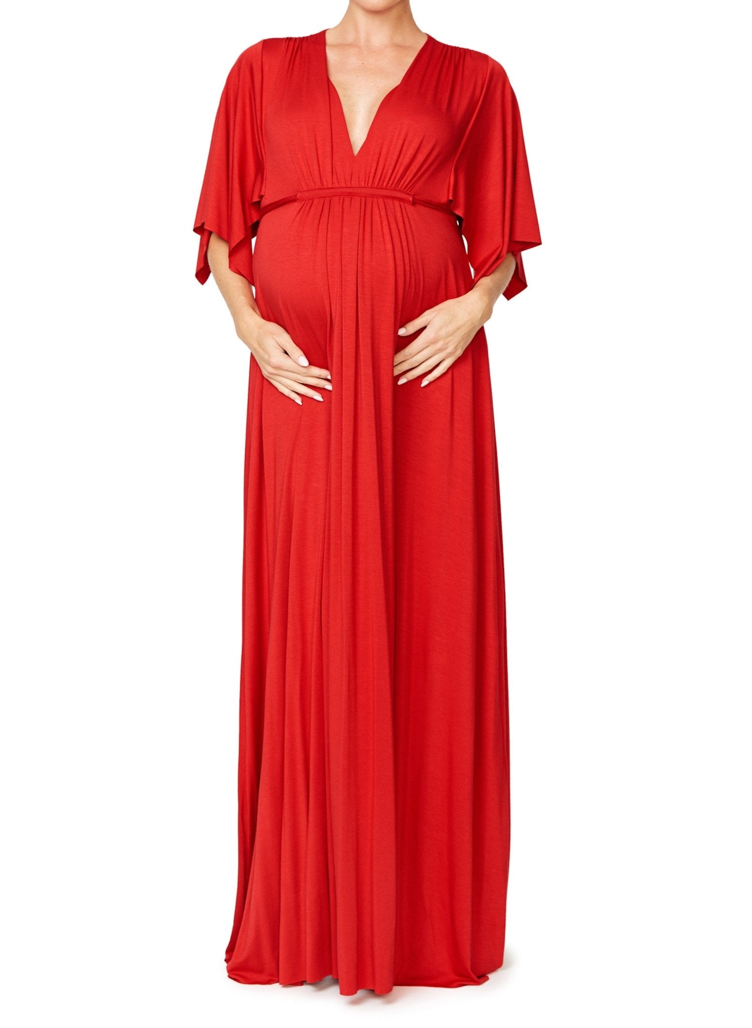 Amourous Long Maternity Caftan Dress - Mums and Bumps