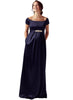 Aria Maternity Gown - Midnight Blue - Mums and Bumps