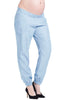 Ava Maternity Pant - Chambray - Mums and Bumps