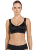 Back Support Posture Corrector Wireless Bra - Black - Mums and Bumps
