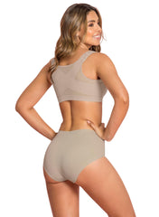 Back Support Posture Corrector Wireless Bra - Nude - Mums and Bumps