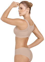 Back Support Posture Corrector Wireless Bra - Nude - Mums and Bumps