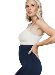 BLANQ Body Wire-Free Bust Support Nursing Bra - Bone - Mums and Bumps