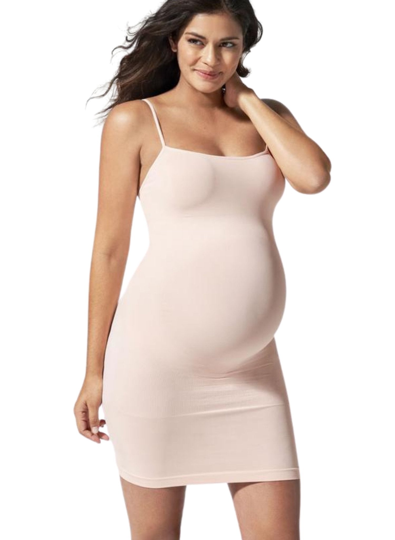 BLANQI Body Cooling Maternity Cami Slip - Pale Peach - Mums and Bumps