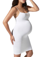 BLANQI Body Cooling Maternity Cami Slip - White - Mums and Bumps