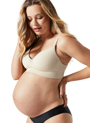 BLANQI Body Cooling Maternity & Nursing Bra - Bone - Mums and Bumps