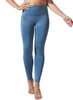 BLANQI Hipster Postpartum Support Leggings - Oil Blue - Mums and Bumps