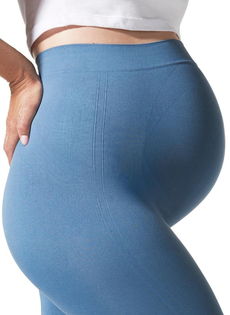 BLANQI Maternity Belly Support Leggings - Oil Blue – Mums and Bumps