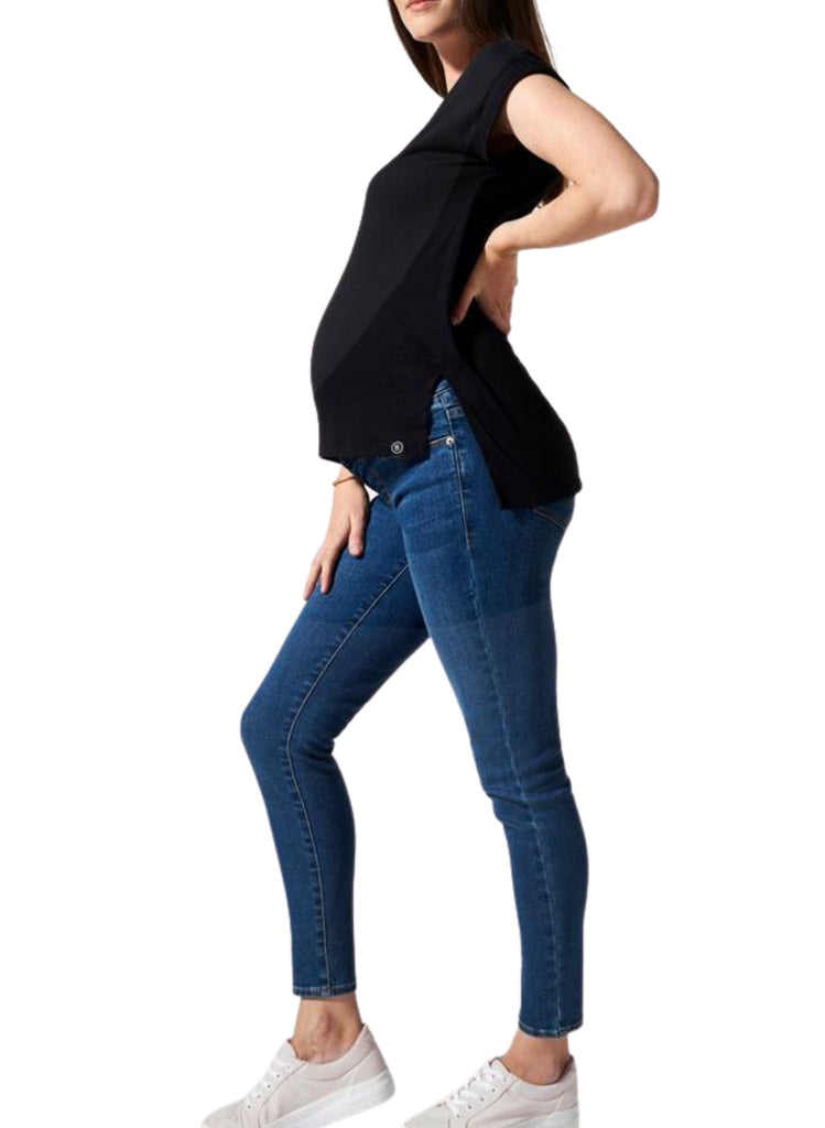 BLANQI Maternity Belly Support Skinny Jeans - Medium Wash – Mums and Bumps