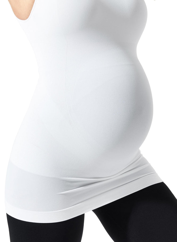 Blanqi Maternity Belly Support Tank Top • Black Small