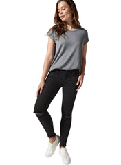 BLANQI Postpartum Support Skinny Jeans - Black Wash - Mums and Bumps