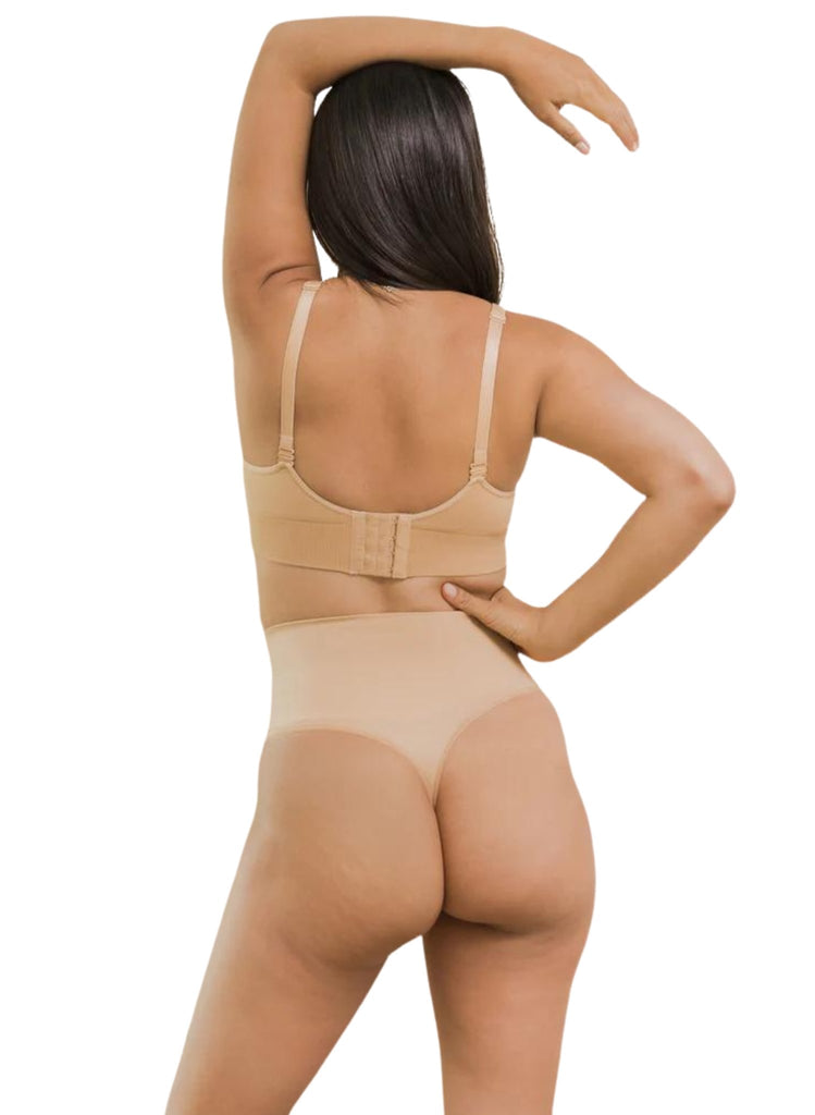 BLANQI Seamless Postpartum Hipster Compression Thong - Nude – Mums