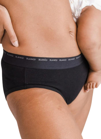 BLANQI Soft Essentials Postpartum Panty - Black – Mums and Bumps