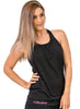 Breastfeeding Top - Loose Fit Tank Black - Mums and Bumps