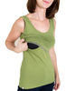 Breastfeeding Vest - Forest Green - Mums and Bumps