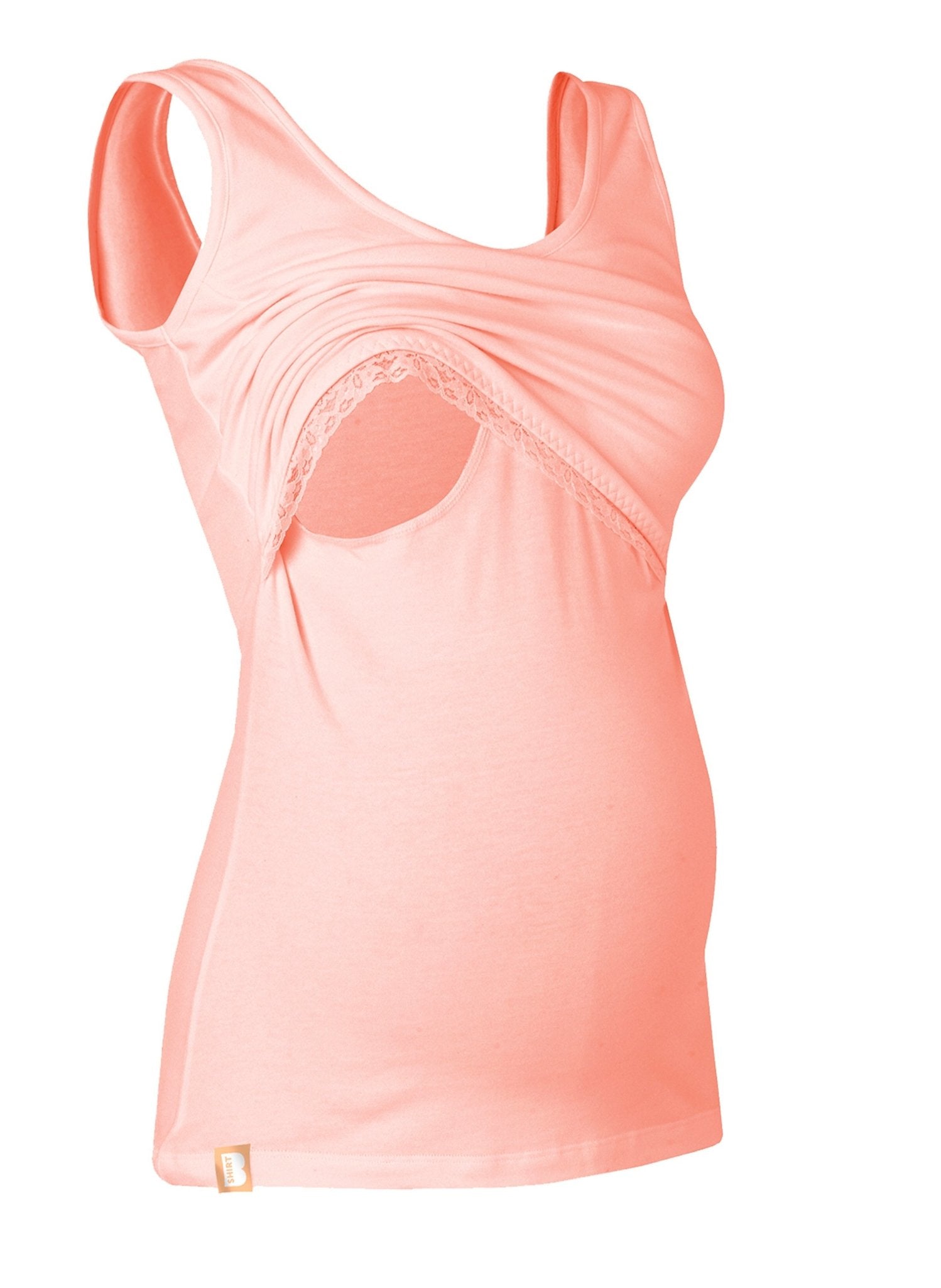 Breastfeeding Vest - Pink - Mums and Bumps