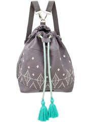 Bucket Diaper Bag - Ethno Flair - Mums and Bumps