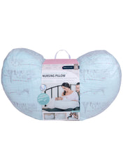 Carousel Blue Muslin Bebe Nursing Pillow - Mums and Bumps