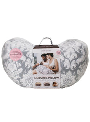 Chateau Silver Nursing Pillow - Mums and Bumps