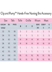 Clip and Pump Hands-Free Nursing Bra Accessory - Black - Mums and Bumps