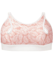 Clip and Pump Hands-Free Nursing Bra Accessory - Paradise Palm - Mums and Bumps