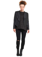 Coated Maternity Blazer - Mums and Bumps