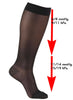 Compression Knee Socks - Black - Mums and Bumps