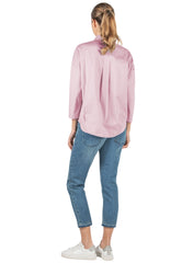 Cotton Maternity Shirt - Pink - Mums and Bumps