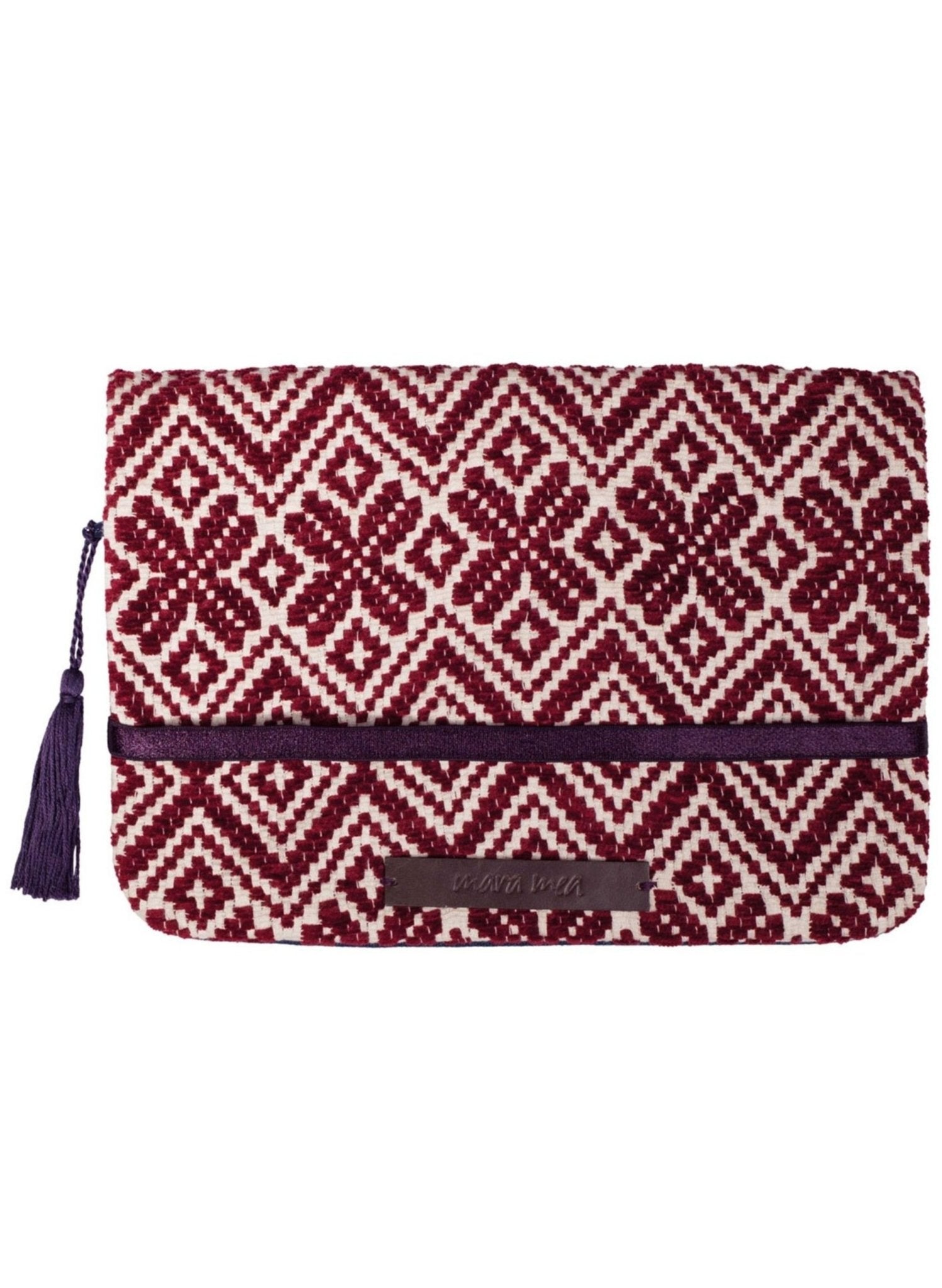 Diaper Clutch - Purple Wall - Mums and Bumps