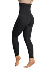 Extra High Waisted Firm Compression Legging - Black - Mums and Bumps