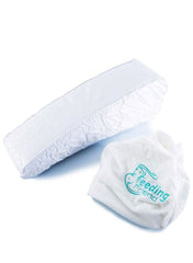 Feeding Friend Self-inflating Nursing Arm Pillow- White - Mums and Bumps