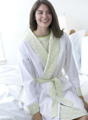 Finlay 2-Piece Hospital Labor & Delivery Gown + Robe Set - Mums and Bumps