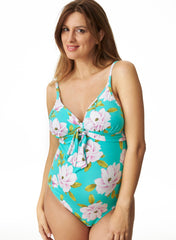 Floral Printed Maternity Swimsuit - Mums and Bumps