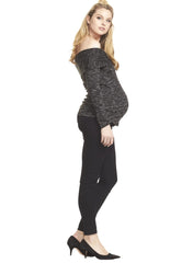 Grazia Cold Shoulder Maternity Top - Mums and Bumps