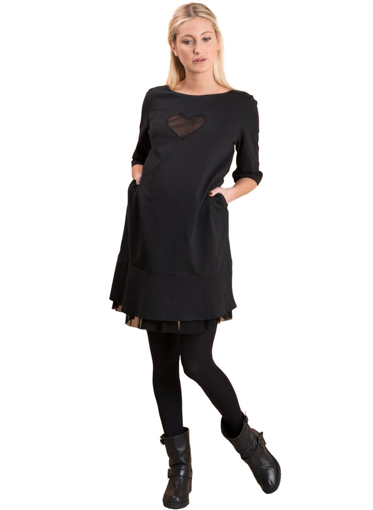 Heart Chiffon Maternity Dress Mums and Bumps Heart Chiffon Maternity Dress Mums and Bumps